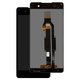 LCD compatible with Sony F3311 Xperia E5, (black, without frame, Original (PRC))