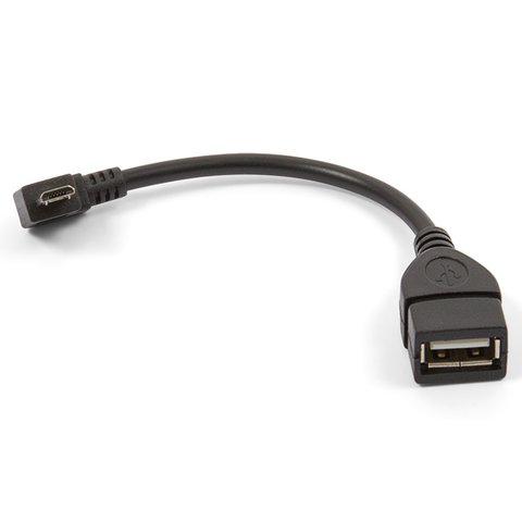 Cable Micro USB OTG,  L  shaped  
