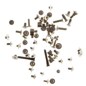 Screw compatible with iPhone XS, black, full set 