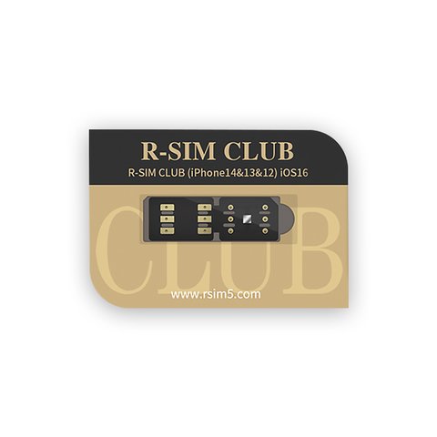 R Sim Club Card for iPhone 14 13 12 eSIM QPE 5G iOS 16.x 
