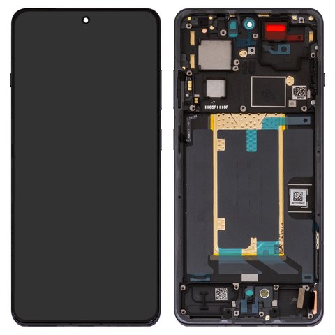LCD compatible with OnePlus 13R, black, with frame, Original PRC , CPH2645, CPH2691, CPH2647 