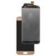Pantalla LCD puede usarse con Samsung J330 Galaxy J3 (2017), dorado, sin marco, Original (PRC), original glass