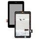 Pantalla LCD puede usarse con Asus FonePad ME371 MG, negro, con marco