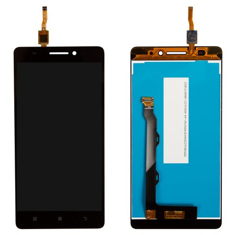 Pantalla LCD puede usarse con Lenovo A7000 Plus, A7000 Turbo, K3 Note K50 T3s , K3 Note K50 T5 , negro, sin marco, #055 1911 02  BV055FHM N00 1802