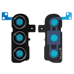 Vidrio de cámara puede usarse con Samsung S911 Galaxy S23, negro, con marcos