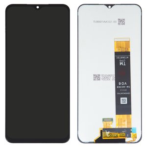 Pantalla LCD puede usarse con Samsung A135 Galaxy A13, A137 Galaxy A13, A236B Galaxy A23 5G, M135 Galaxy M13, M236B Galaxy M23, M336B Galaxy M33, negro, sin marco, Original PRC , SM M236B V06