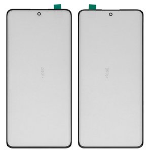 Vidrio de carcasa G+OCA PRO puede usarse con Realme 12 Pro, 12 Pro Plus, con película OCA, negro