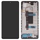 Pantalla LCD puede usarse con Xiaomi Poco X5 Pro, Redmi Note 12 Pro 5G, negro, con marco, Original (PRC)