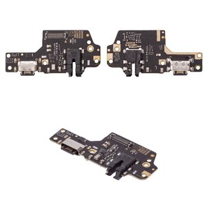 Cable flex puede usarse con Xiaomi Redmi Note 8T, del conector de carga, del conector de auriculares, con micrófono, con componentes, High Copy, placa del cargador, M1908C3XG