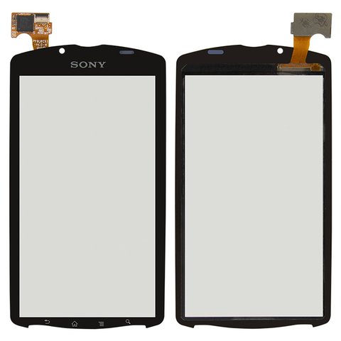 Сенсорний екран для Sony MT25 Xperia Neo L, чорний