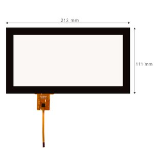 Ємнісне сенсорне скло для Audi Q7