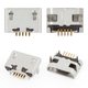 Коннектор зарядки для Asus MeMO Pad HD7 Dual SIM  ME175KG (K00S); Acer Iconia Tab A3-A20; Lenovo IdeaTab A2109, TAB 2 A10-70F, Tab 2 A7-30;  Explay A500, 5 pin, micro-USB тип-B