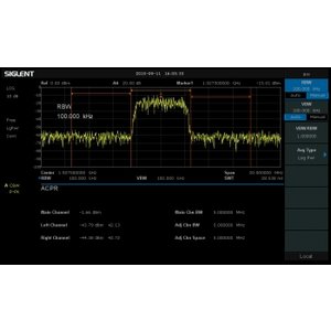 Программное расширение для измерения ACPR, OBW, CP, TDP SIGLENT SSA3000XP AMK