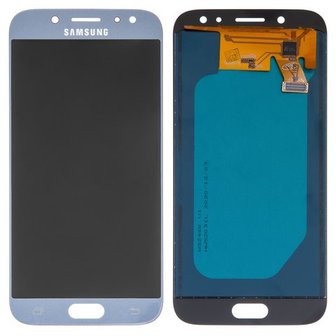 Дисплей для Samsung J530 Galaxy J5 2017 , блакитний, з регулюванням яскравості, без рамки, Сopy, TFT