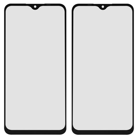 Скло корпуса для Xiaomi Redmi 9, з ОСА плівкою, чорне, M2004J19G, M2004J19C