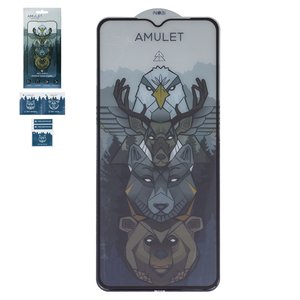 Защитное стекло iNobi Amulet для Samsung A125F Galaxy A12, A127 Galaxy A12 Nacho, A136 Galaxy A13 5G, A326 Galaxy A32 5G, M022 Galaxy M02, M326 Galaxy M32 5G, Full Glue, Anti Static, черный
