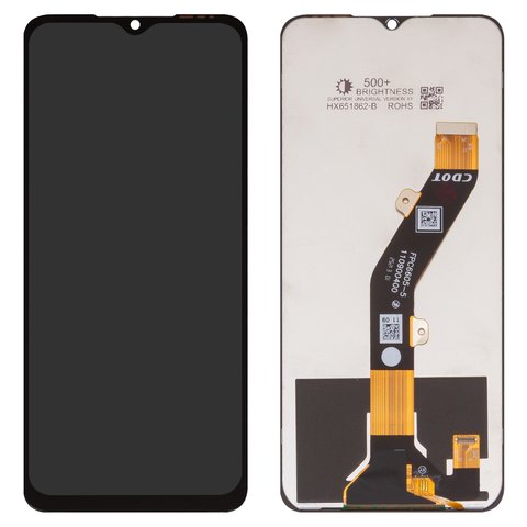 Дисплей для Tecno Spark 10, чорний, без рамки, Сopy, KI5Q