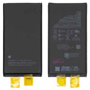 Аккумулятор для iPhone 13, Li ion, 3,84 B, 3450 мАч, повышенная ёмкость, без контроллера, #A2655