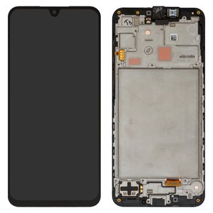 Дисплей для Samsung A166 Galaxy A16 5G, чорний, з рамкою, Original PRC 