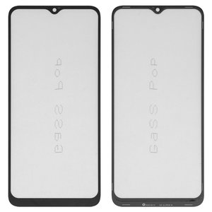 Скло корпуса G+OCA PRO для Realme C30s, з ОСА плівкою, чорне