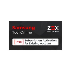 Активація Z3X Samsung Tool Online на 1 рік для діючих акаунтів