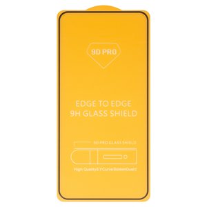 Защитное стекло для Samsung S936 Galaxy S25 Plus, совместимо с чехлом, Full Glue, без упаковки , черный