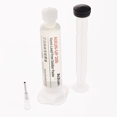 Флюс паста Aixun AX UP200, безсвинцева, 20 мл