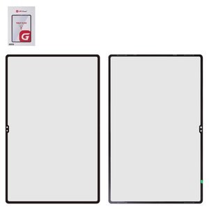 Скло корпуса G+OCA PRO для Samsung X900 Galaxy Tab S8 Ultra Wi Fi, X906 Galaxy Tab S8 Ultra 5G, з ОСА плівкою, чорне