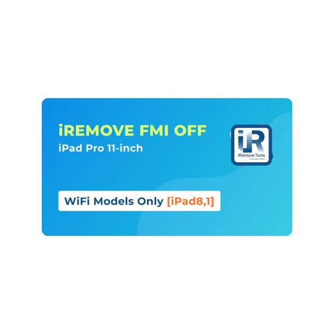 iRemove FMI OFF iPad Pro 11 inch лише WiFi моделі [iPad8,1]