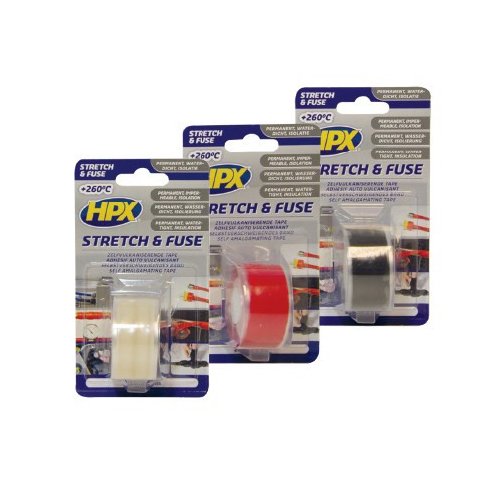 Лента вулканизирующая силиконовая HPX 25 мм, 3 м, прозрачная блистер 